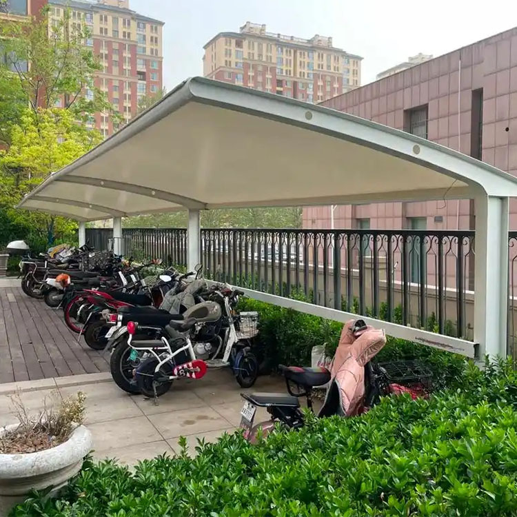 龙岗区膜结构电动车棚